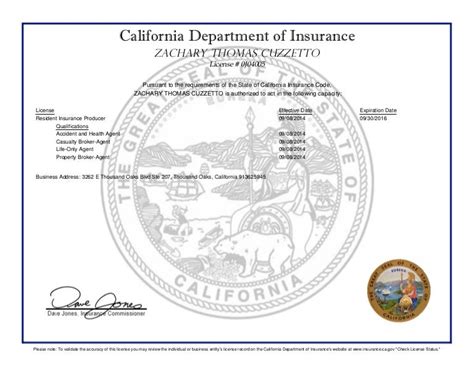 Insurance Producer License Lookup