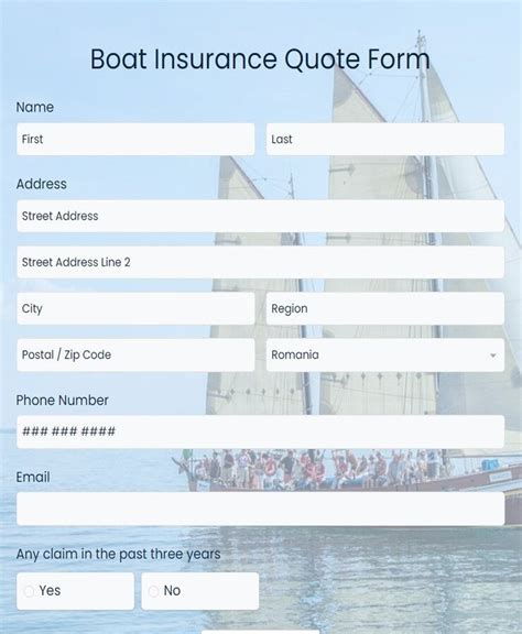 Insurance Quote Boat