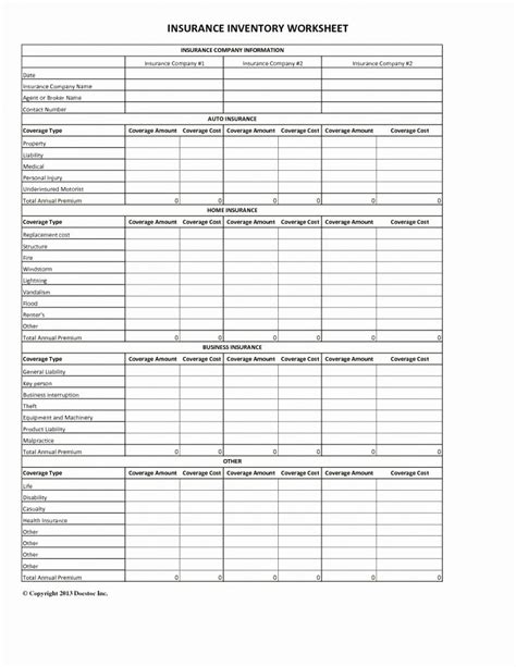 Insurance Quote Comparison Template Insurance Quote Comparison Template
