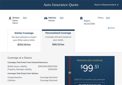Insurance Quote Usaa