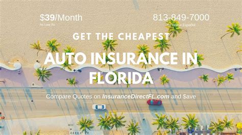 Insurance Quotes Florida Auto