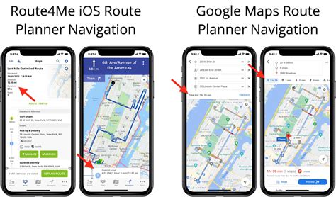 Ios Route Planner App For Last Mile Delivery Route Optimization
