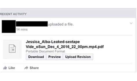 Jessica Alba Leaked Sextape Don T Try And Watch Film On Facebook Jessica Alba Leaked Sextape Don T Try And Watch Film On Facebook