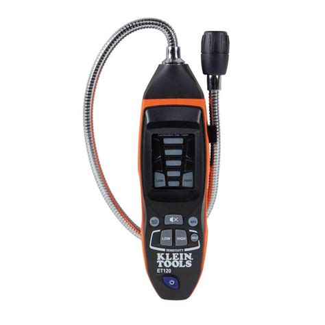 Klein Tools Combustible Gas Leak Detector Et120 The Home Depot Klein Tools Combustible Gas Leak Detector Et120 The Home Depot