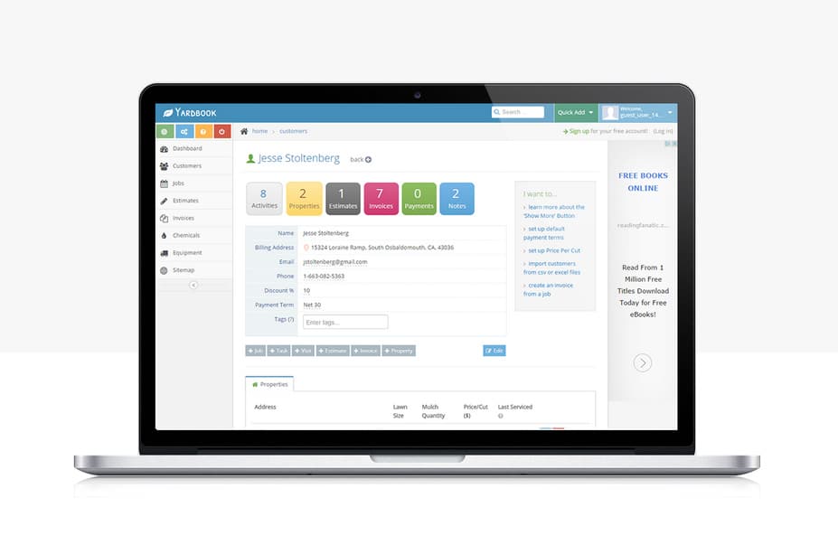 Landscaping Business Software Lawn Care Business Software Yardbook Landscaping Business Software Lawn Care Business Software Yardbook