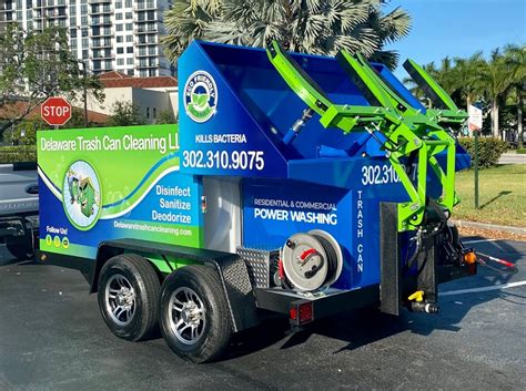Latest Sb2 Dual Trailer Trash Can Cleaning System Latest Sb2 Dual Trailer Trash Can Cleaning System