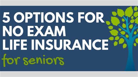 Life Insurance No Medical Exam For Seniors