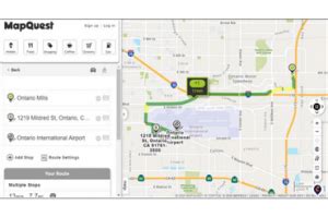 Mapquest Multiple Stops Driving Directions