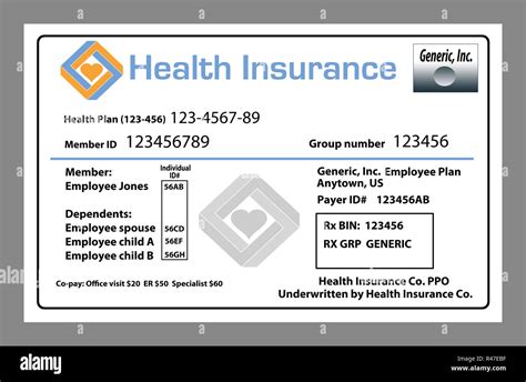 Medical Insurance Id Card
