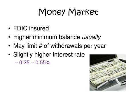 Money Market Fdic Insured Money Market Fdic Insured