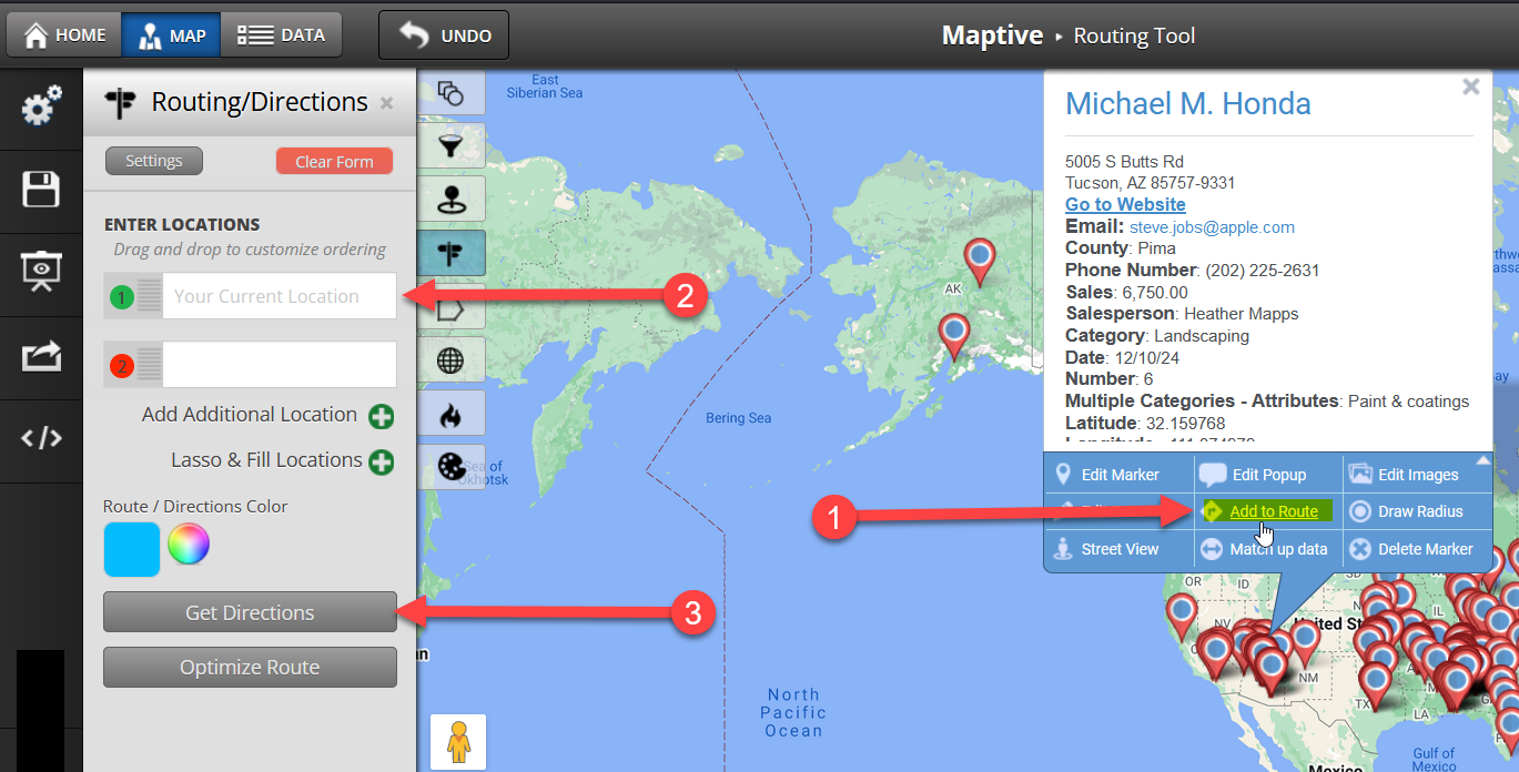 Multi Stop Route Planner Optimization Tool Maptive Multi Stop Route Planner Optimization Tool Maptive