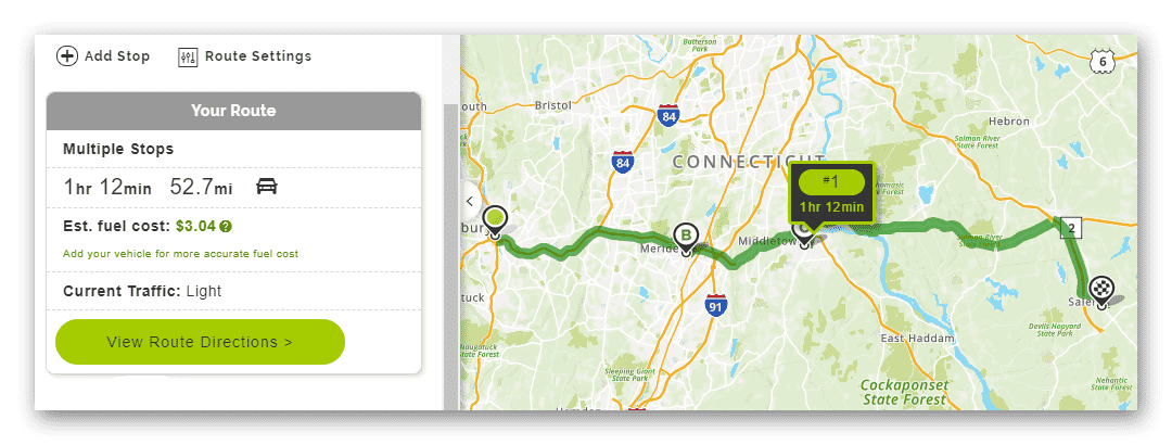 Multiple Stops Driving Directions Multiple Stops Driving Directions