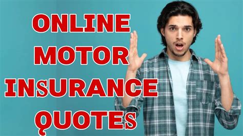 Online Motor Insurance Quotes