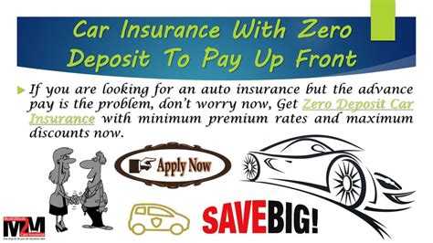 Ppt Car Insurance With Zero Deposit To Pay Up Front Powerpoint Ppt Car Insurance With Zero Deposit To Pay Up Front Powerpoint