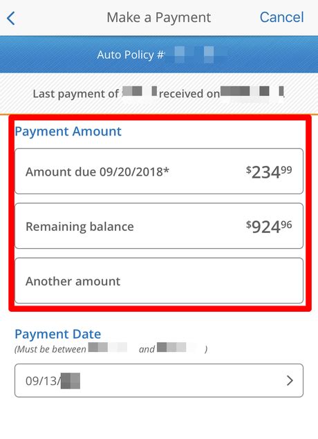 Progressive Car Insurance Payment