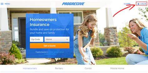 Progressive Homeowners Insurance Login