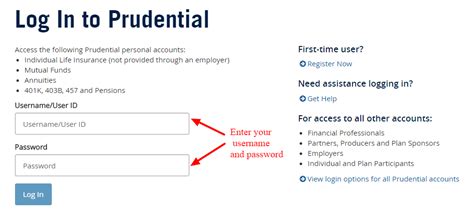 Prudential Insurance Login