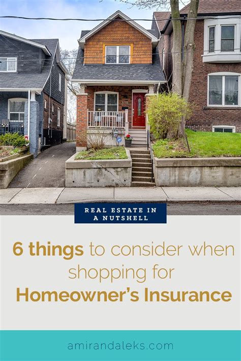 Real Estate In A Nutshell How To Shop For Homeowners Insurance Amir Real Estate In A Nutshell How To Shop For Homeowners Insurance Amir