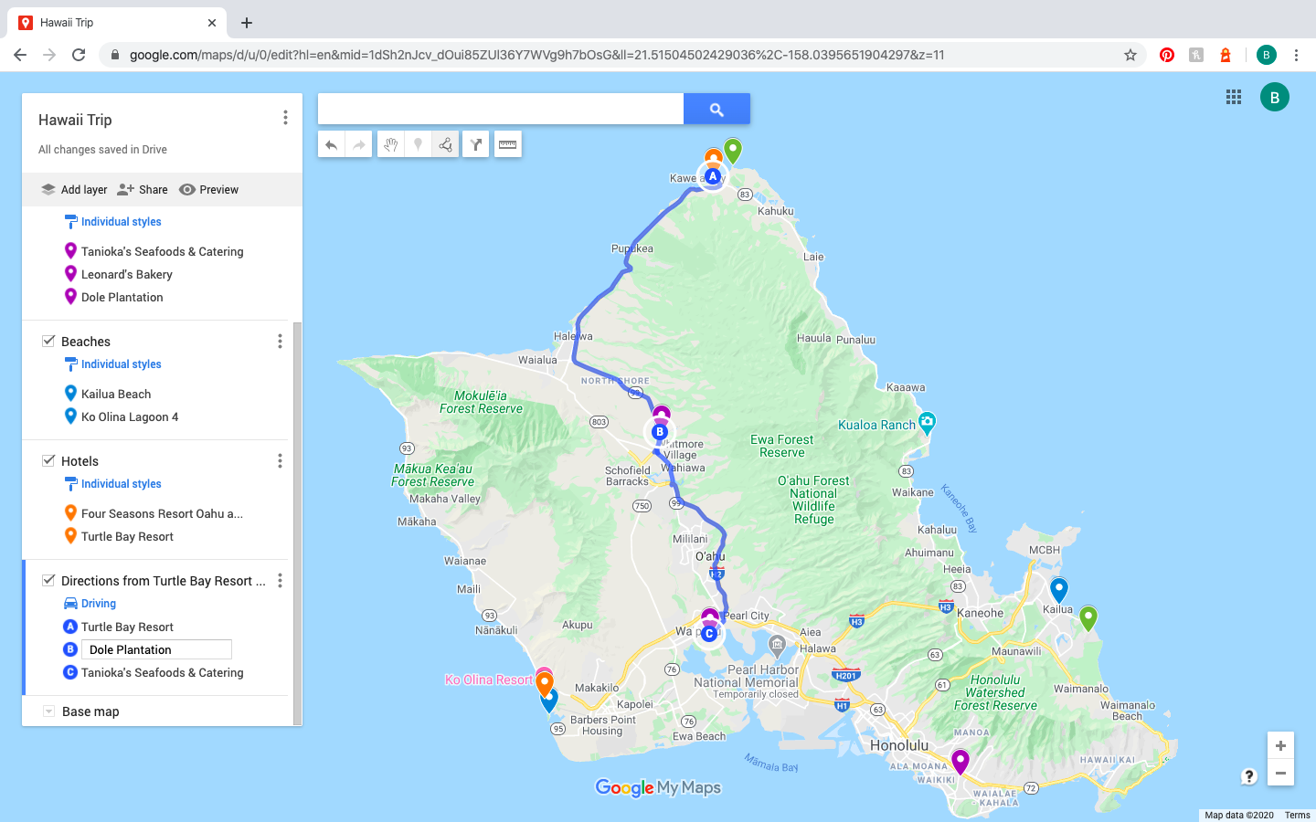 Road Trip Planner Google Maps