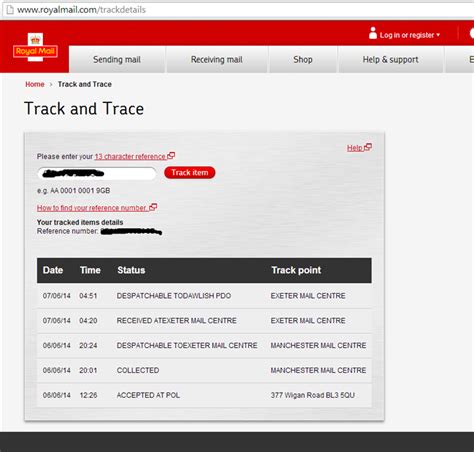 Royal Mail Track And Trace Dawlish Com Royal Mail Track And Trace Dawlish Com