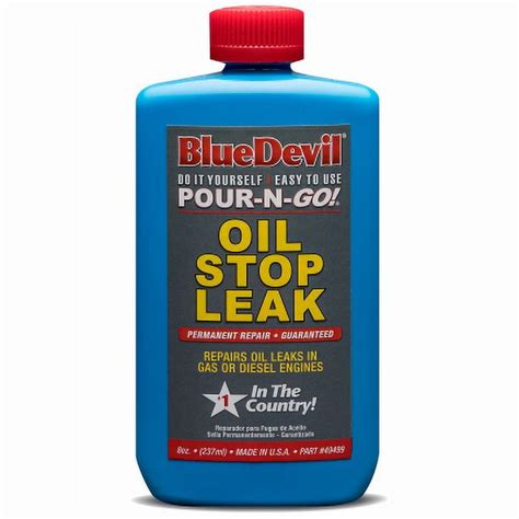 Sell Engine Oil Stop Leak Blue Devil 8Oz Permanently Seals Leaks Free