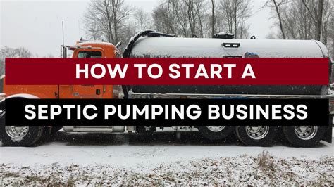 Septic Pumping Business