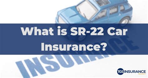 Sr 22 Car Insurance
