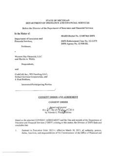 State Of Michigan Department Of Insurance