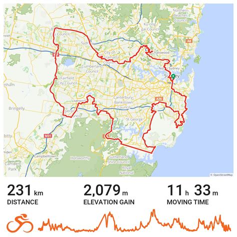 The Greater Sydney Bike Trail Ride With Gps The Greater Sydney Bike Trail Ride With Gps