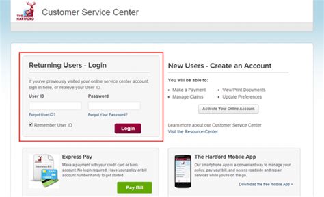 The Hartford Car Insurance Login