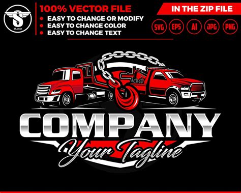 Towing Logo Template Towing Logo Template