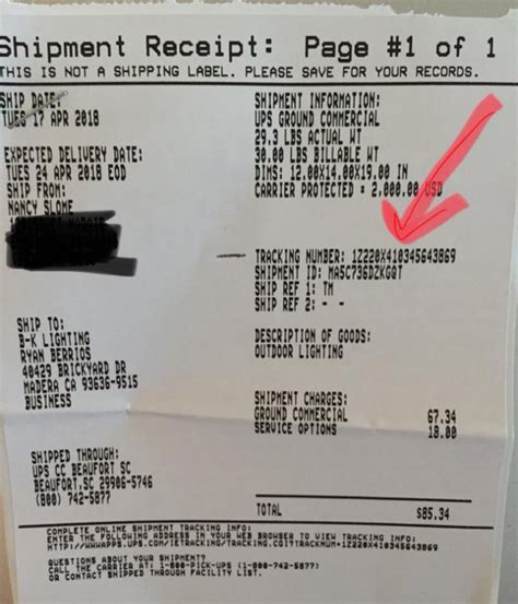 Track Ups Package By Number