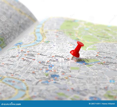 Travel Destination Map Push Pin Stock Image Image Of District Travel Destination Map Push Pin Stock Image Image Of District