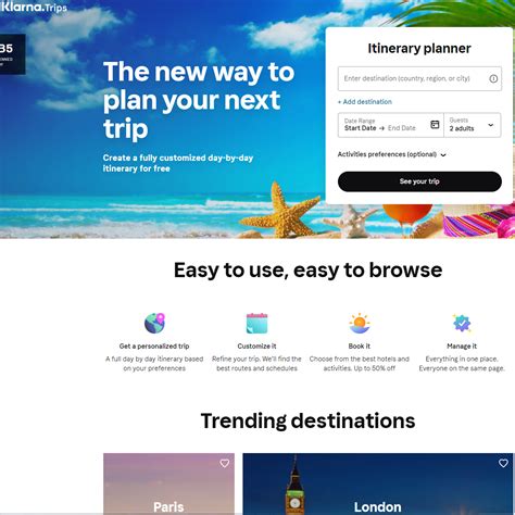 Trip Planner Sites