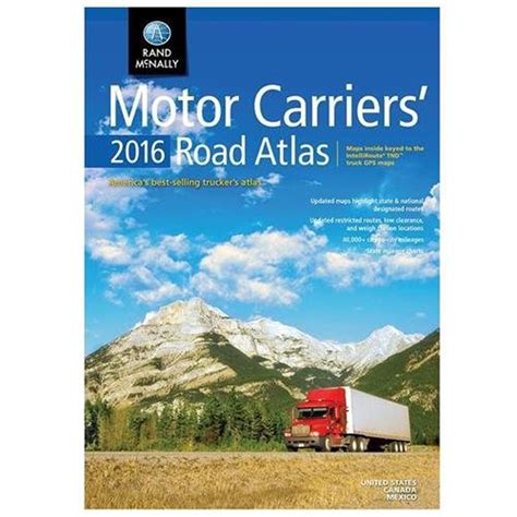 Trucker Maps Truck Maps Rand Mcnally Motor Carriers Road Atlases Trucker Maps Truck Maps Rand Mcnally Motor Carriers Road Atlases