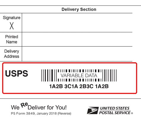 Usps Shipping Number