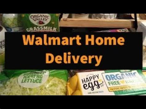 Walmart Home Delivery Youtube Walmart Home Delivery Youtube