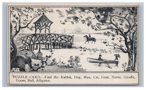 Western Southern Insurance Trade Card Puzzle Hidden Animals Ship Western Southern Insurance Trade Card Puzzle Hidden Animals Ship