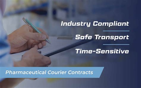 What Are Pharmaceutical Courier Contracts Stat Experts