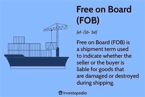 What Does Free On Board Fob Mean In Shipping What Does Free On Board Fob Mean In Shipping