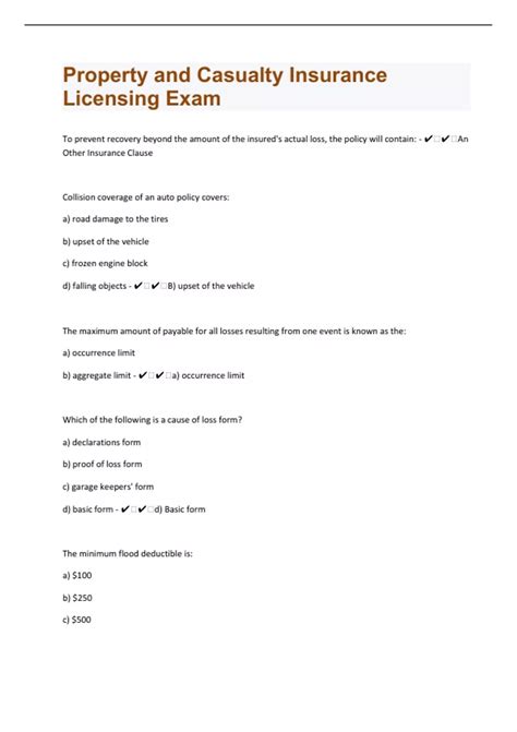 What Is The Property And Casualty Insurance Licensing Exam What Is The Property And Casualty Insurance Licensing Exam